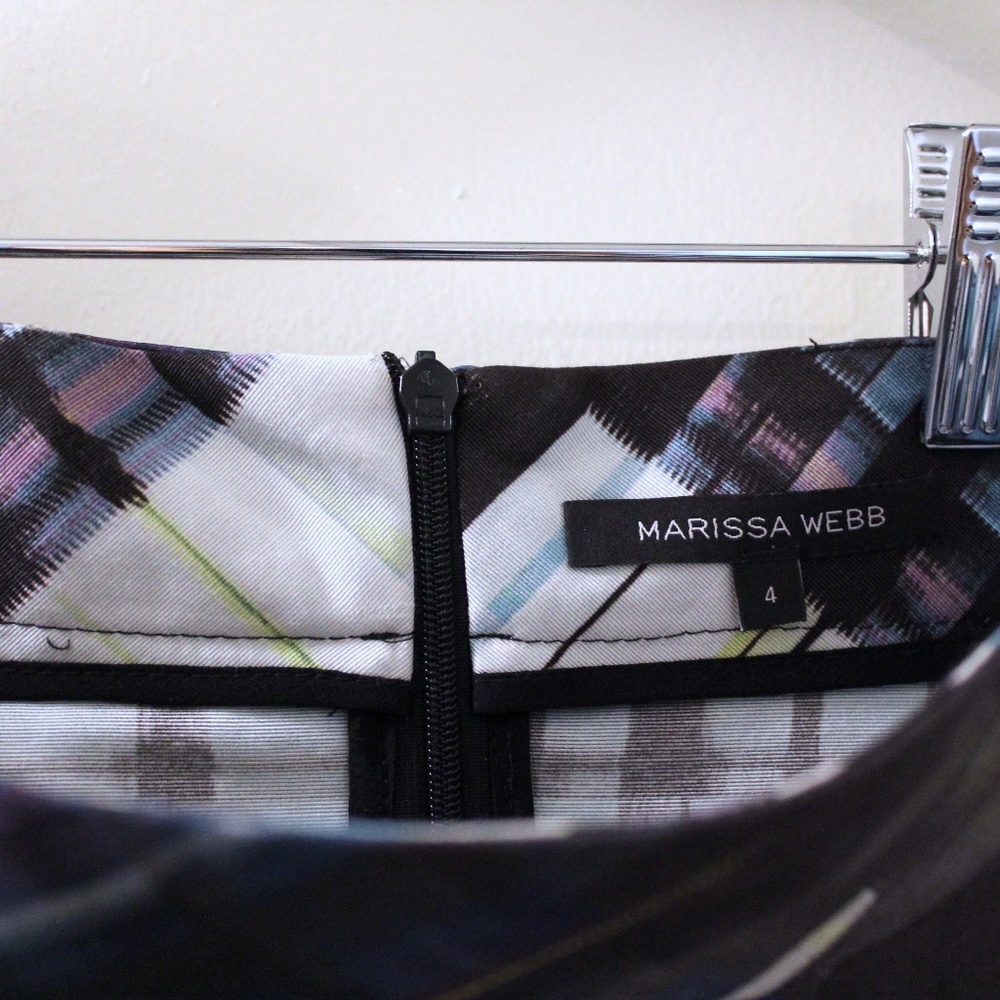 Marissa Webb Carine Window Plaid Skirt - Picture 5 of 5